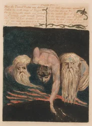 Das erste Buch von Urizen, Tafel 20